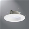 Halo Recessed RL560WH6927 5" and 6" LED Retrofit Baffle Trim 2700K, 633 Lumens, White Finish