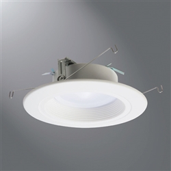 Halo Recessed RL560WH9940 5" LED Retrofit Baffle Trim 4000K, 1000 Lumens, White Finish