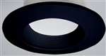Halo Recessed RL56TRMMBB 5" and 6" LED Downlight Trim for RL56 Series, Matte Black Trim Ring, Baffle