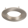 Halo Recessed RL56TRMSNB 5" and 6" LED Downlight Baffle Trim for RL560WH Series, Satin Nickel