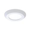 Halo Recessed SLD405835WHJB 4" Surface LED Downlight with Junction Box Kit, 120V, 80 CRI, 3500K, White