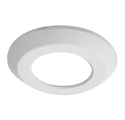 Halo Recessed SLD4TRMWH 4" Surface Mount Trim, White Finish