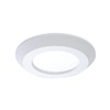 Halo Recessed SLD606835WHJB 6" Surface LED Downlight with Junction Box Kit, 120V, 80 CRI, 3500K, White