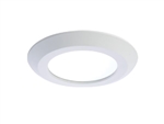 Halo Recessed SLD6129S1EMWR 6" Surface LED Downlight, Selectable CCT 2700K-5000K, 120V, 1200 Lumens, 15W