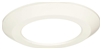 Halo Recessed SLD6TRMWH 6" Surface LED Trim Ring for SLD6 Series, Paintable White