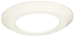 Halo Recessed SLD6TRMWH 6" Surface LED Trim Ring for SLD6 Series, Paintable White