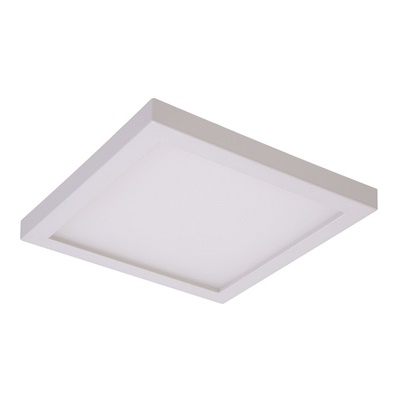 Halo Recessed SMD4S6927WH 4" Square LED Surface Mount Downlight, 750 Lumens, 90 CRI, 2700K, White Finish