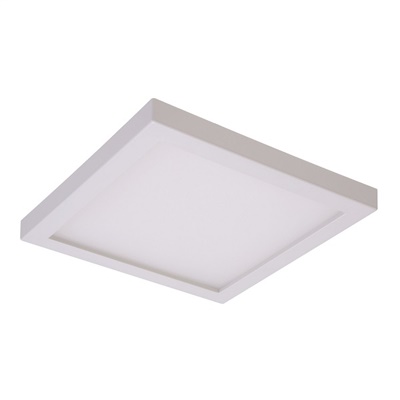 Halo Recessed SMD4S6935WH 4" Square LED Surface Mount Downlight, 740 Lumens, 90 CRI, 3500K, White Finish