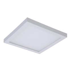 Halo Recessed SMD4S69SWH 4" Square LED Surface Mount Downlight, 600 Lumens, 90 CRI, 2700K, 3000K, 3500K, 4000K or 5000K, White Finish