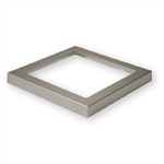 Halo Recessed SMD4STRMSN 4" Square SMD Trim, Satin Nickel