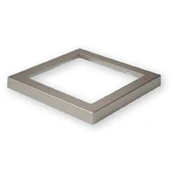 Halo Recessed SMD4STRMSN 4" Square SMD Trim, Satin Nickel