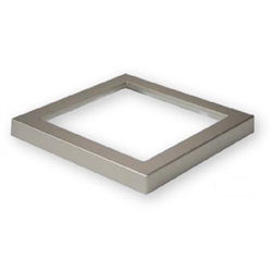 Halo Recessed SMD6STRMSN 6" Square SMD Trim, Satin Nickel