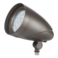 Halo TCRL15M 15W Tracel Large LED Floodlight, 1600 Lumens, Medium Distribution, Carbon Bronze