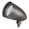 Halo TCRL15S 15W Tracel Large LED Floodlight, 1600 Lumens, Spot Distribution, Carbon Bronze