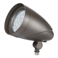Halo TCRL20S 20W Tracel Large LED Floodlight, 2200 Lumens, Spot Distribution, Carbon Bronze