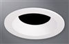 Halo Recessed TL3R2GBBWF 3.25" Aperture Conical Reflector, Open Self-Flanged Trim, Micro-Prismatic Lens, Matte Black Baffle, Matte White Flange