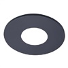 Halo Recessed TL41RMB 2" Round Pinhole Trim, Matte Black Flange