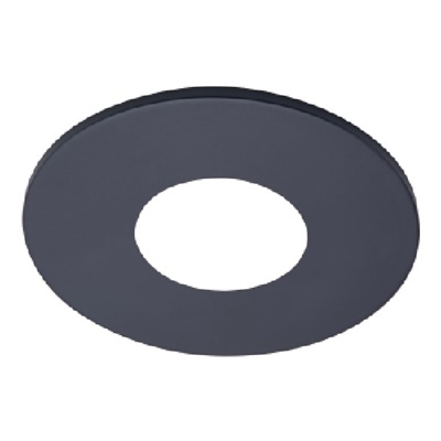 Halo Recessed TL41RMB 2" Round Pinhole Trim, Matte Black Flange