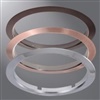 Halo Recessed TRM6SN 6" Metal Tri Ring, Satin Nickel Metal
