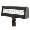 Hubbell Outdoor Lighting ALFW-6LU-5K-BZ 10.7W Architectural 6 LEDs Floodlight, Wall Mount, 120-277V, 510 Lumens, 5000K, Bronze Finish