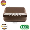 Hubbell Outdoor Lighting LNC2-12LU-5K-3-1 Laredo 29W 12 LEDs Compact Wallpack, Full Cut Off, 120-277V, 5000K, Type III, Bronze Finish