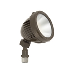 Hubbell Outdoor Lighting MBUL-1L3K-1 13.2W LED Landscape Mini Floodlight, 120V, 1115 Lumens, Dark Bronze Finish