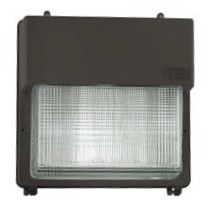 Hubbell Outdoor Lighting PGM3-150P-18-BZ 150W Perimaliter Pulse Start Metal Halide Wallpack, Quad Tap Voltage, HX-HPF Ballast, Lamp Not Included, Medium Base