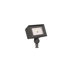 Hubbell Outdoor Lighting RFL2-25-4K-PC 26W LED Landscape Floodlight, 120-277V, 3327 Lumens, Dark Bronze with Photocell