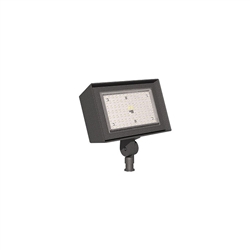 Hubbell Outdoor Lighting RFL3-40-4K 34W LED Landscape Floodlight, 120-277V, 4804 Lumens, Dark Bronze