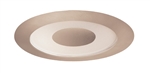 Juno Recessed Lighting 12 WBRZ 4" Line Voltage Perimeter Frosted Lens Trim, Aged Bronze Trim