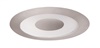 Juno Recessed Lighting 12W-SC (12 WSC) 4" Line Voltage Perimeter Frosted Lens Trim, Satin Chrome Trim