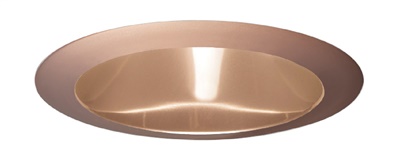 Juno Recessed Lighting 170WHZ-WH (170 WHZWH) 4" Compact Fluorescent Wheat Haze Reflector with White Trim Ring