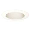 Juno Recessed Lighting 17W-WH (17 WWH) 4" Line Voltage Reflector Downlight Trim, Gloss White Reflector, White Trim