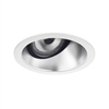 Juno Aculux Recessed Lighting 2001WHZ-FM (2AC WTD FM WET) 2" LED Round Adjustable Angle Cut Lensed Cone, Wheat Haze Specular Flush Mount Trim
