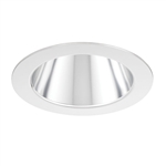 Juno Aculux Recessed Lighting 2002C-SF 2" LED, Low Voltage Round Lensed Downlight, Clear Specular Self Flanged Trim