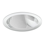 Juno Aculux Recessed Lighting 2009C-FM (2WW CS FM) 2009C-FM 2" LED Round Architectural Wall Wash Cone, Clear Specular Flush Mount Trim