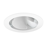 Juno Aculux Recessed Lighting 2009C-SF (2WW CS SF) 2009C-SF 2" LED Round Architectural Wall Wash Cone, Clear Specular Self Flanged Trim