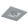 Juno Aculux Recessed Lighting 2009SQHZ-SF 2" LED Square Architectural Wall Wash, Haze Self Flanged Trim