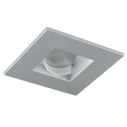 Juno Aculux Recessed Lighting 2009SQHZ-SF 2" LED Square Architectural Wall Wash, Haze Self Flanged Trim