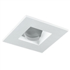 Juno Aculux Recessed Lighting 2009SQW-SF 2" LED Square Architectural Wall Wash, White Self Flanged Trim