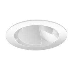 Juno Aculux Recessed Lighting 2009W-SF (2WW W SF) 2009W-SF 2" LED Round Architectural Wall Wash Cone, White Specular Self Flanged Trim