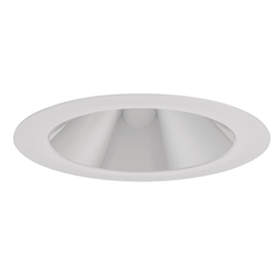 Juno Aculux Recessed Lighting 2017HZ-SF 2" LED Round Hyperbolic Downlight, Haze Specular Self Flanged Trim