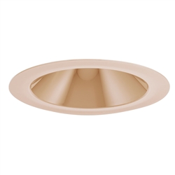 Juno Aculux Recessed Lighting 2017WHZ-FM 2017WHZ-FM 2" LED Round Hyperbolic Downlight, Wheat Haze Specular Flush Mount Trim