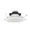 Juno Recessed Lighting 204HYP3-W-WH (204HYP3 WWH) 5" LED Hyperbolic Reflector Trim, White Cone, White Trim Ring