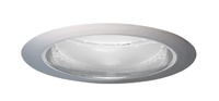 Juno Recessed Lighting 204PT-SC (204 PTSC) 5" LED, Line Voltage Downlight Trim, Pewter Reflector, Satin Chrome Trim