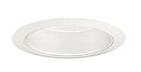 Juno Recessed Lighting 204W-WH (204 WWH) 5" LED, Line Voltage Downlight Trim, White Reflector, White Trim