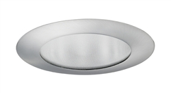 Juno Recessed Lighting 210-SC (210N-SC) 5" LED, Line Voltage, Compact Fluorescent, Shower Trim, Satin Chrome Trim