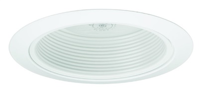 Juno Recessed Lighting 215W-WH (215 WWH) 5" Line Voltage, Compact Fluorescent, Enclosed Baffle Trim, White Baffle, White Trim