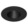 Juno Aculux Recessed Lighting 2318BHZ-BL-SF 2" Round Adjustable Pinhole LED, Low Voltage Self Flange, Black Trim