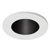 Juno Aculux Recessed Lighting 2318BHZ-WH-FM 2" Round Adjustable Pinhole LED, Low Voltage Flush Mount, White Trim